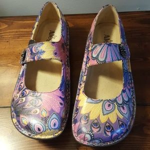 Alegria peacock shoes